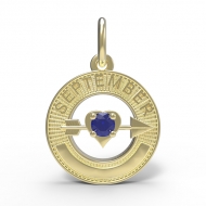 BIRTHSTONES SEPTEMBER ENGRAVABLE