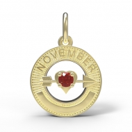 BIRTHSTONES NOVEMBER ENGRAVABLE
