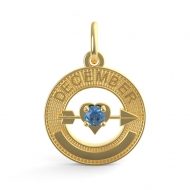 BIRTHSTONES DECEMBER ENGRAVABLE