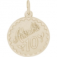 ADORABLE 10 ENGRAVABLE