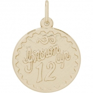 GROWN UP 12 ENGRAVABLE