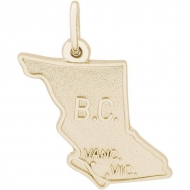 BRITISH COLUMBIA MAP ENGRAVABLE