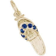 SANDAL   BLUE SAPPHIRE ENGRAVABLE