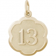 NUMBER 13 ENGRAVABLE