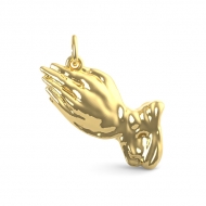 PRAYING HANDS ENGRAVABLE
