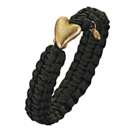 Soldier to Soldier Gold Plated Heart Bracelet