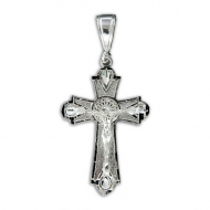 Sterling Silver Crucifix Cross Pendant