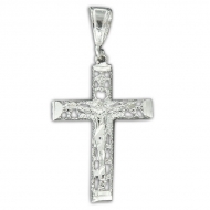 Sterling Silver Crucifix Cross Pendant
