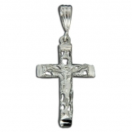 Sterling Silver Crucifix Cross Pendant