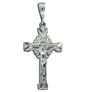 Sterling Silver Crucifix Cross Pendant