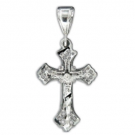 Sterling Silver Crucifix Cross Pendant