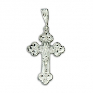 Sterling Silver Crucifix Cross Pendant
