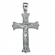 Sterling Silver Crucifix Cross Pendant