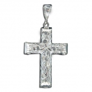 Sterling Silver Crucifix Cross Pendant