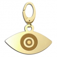 Evil Eye Engraved Charm