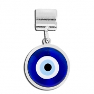 Round Evil Eye Color Charm