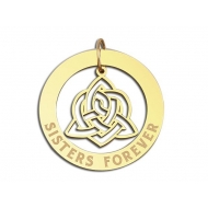 Sisters Forever Dangle Pendant