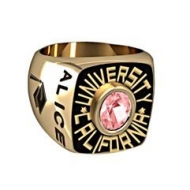 Boy s Cushion Shape Class Ring