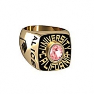 Girl s Cushion Shape Class Ring