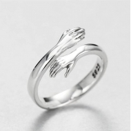 Sterling Silver Oval Signet Ring