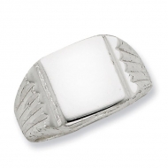 Sterling Silver Signet Ring