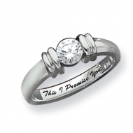 Sterling Silve Promise Ring