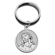 Ecce Homo Jesus Religious Engravable Keychain