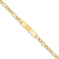 14k  Yellow Gold Woman s ID Bracelet