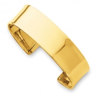 14k Yellow Gold Women s High Polished Hinged Bangle Bracelet