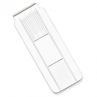 Sterling Silver Engravable Money Clip