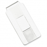 Sterling Silver Engravable Money Clip
