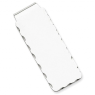 Sterling Silver Engravable Money Clip