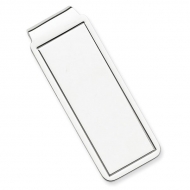 Sterling Silver Engravable Money Clip
