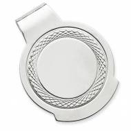 Sterling Silver Engravable Money Clip