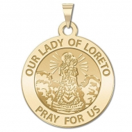 Our Lady of Loreto Medal   EXCLUSIVE 