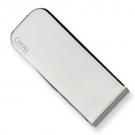 Stainless Steel Engravable Money Clip