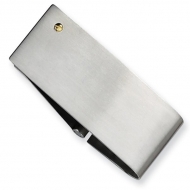 Stainless Steel Engravable Money Clip