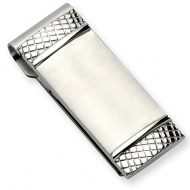 Stainless Steel Engravable Money Clip