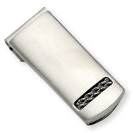 Stainless Steel Engravable Money Clip