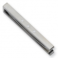 Stainless Steel Tie Bar W  Enamel
