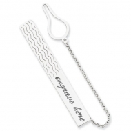 Sterling Silver Tie Bar