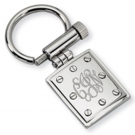 Stainless Steel Engravable Keychain