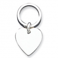 Sterling Silver Engravable Keychain