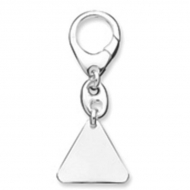 Sterling Silver Engravable Keychain