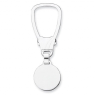 Sterling Silver Engravable Keychain