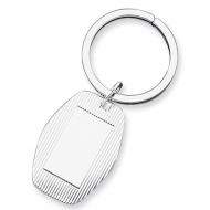 Sterling Silver Engravable Keychain