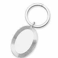 Sterling Silver Engravable Keychain