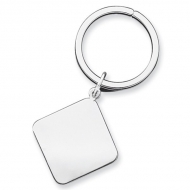 Sterling Silver Engravable Keychain