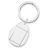 Sterling Silver Engravable Keychain