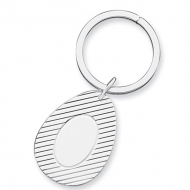 Sterling Silver Engravable Keychain